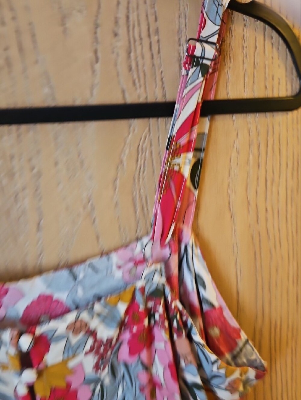 NWOT NATURAL LIFE Floral Maxi Dress — Pink, Yellow, Green, Cream - Picture 4 of 9